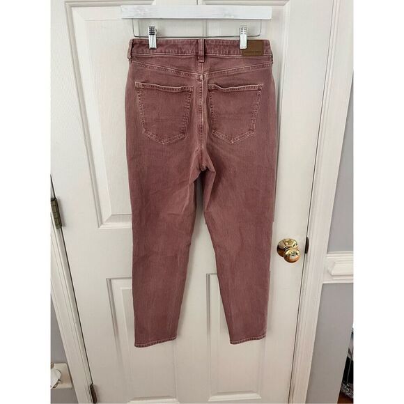 American Eagle Washed Mauve Mom Jeans sz 4 EUC - Picture 5 of 6